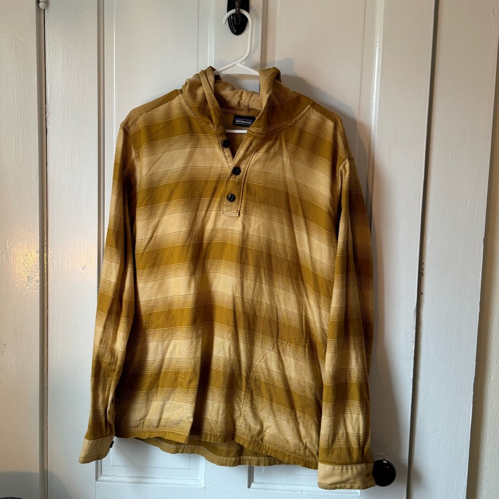 Patagonia Men’s Fjord Flannel Hoody Hombre Medium